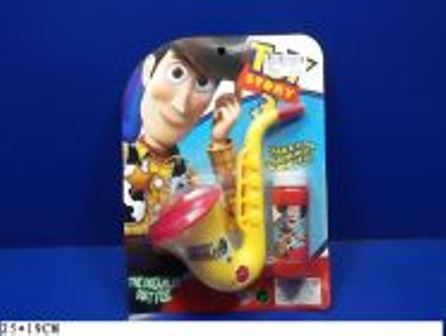 Мильні бульбашки 7091 (120шт / 2) "Toy Story" труба з пляшкою, на планшетки 25 * 19см