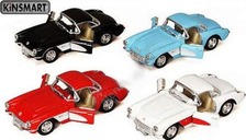 Модель легкова 5 "KT5316W CHEVROLET CORVETTE (1957) метал.інерц.откр.дв.1: 34 кор./96 /