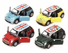 Модель легкова 5" KT 5059 FW MINI COOPER S (2002) метал.инерц.откр.дв.1:36.4цв.кор./96/