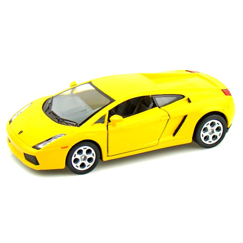 Модель легкова 5" KT5098W LAMBORGHINI GALLARDO метал.инерц.откр.дв.1:32 кор./96/
