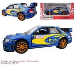 Модель легкова 5" KT5328W SUBARU IMPREZA WRC 2007 метал.инерц.откр.дв.1:36 кор./96/