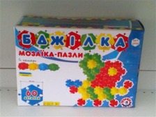 Мозаїка-пазли "Бджілка" (60 дет.) 2995. Фото 3