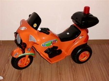 Мотоцикл ЯМАХА  372 (1 шт) помаранчевий (Оріон)