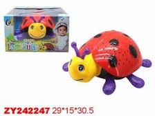 Муз.божья корівка 0813-5 (24шт / 2) батар., В кор. 31 * 28,5 * 15см