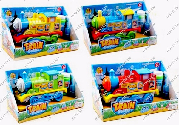 Муз.паровоз JAYD002 (36шт / 2) батар., Бульбашки, в коробці 30 * 13 * 6,5 см