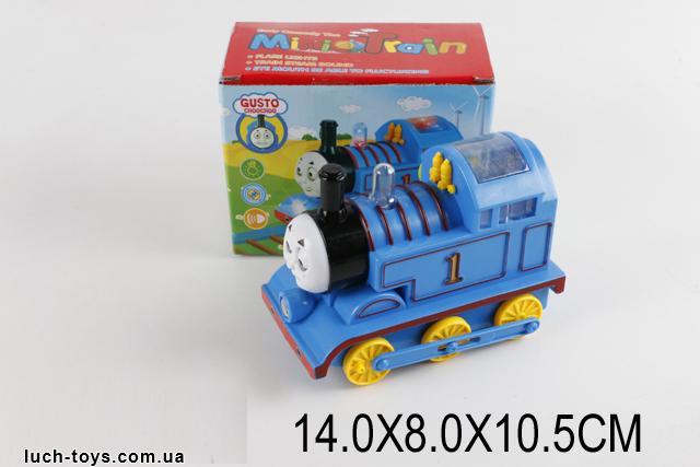 Муз.паровозик 3336B (96шт/2) батар, в кор. 14*11*8см