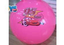 Мяч 18" гиря W02-1032 410 гр 5цв./60/