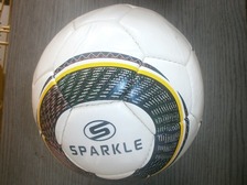 Мяч футбольний SPARKLE 2010 A (50шт) размер 5, ПУ, 4 слоя, 420г