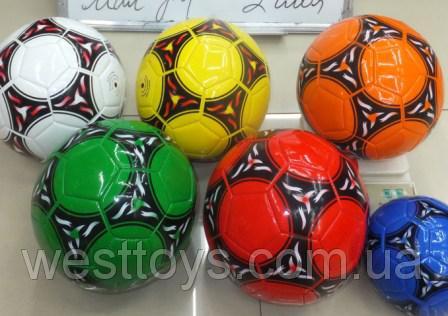 Мяч футбольный BT-FB-0125 PVC 300г 2-х слойный 4цв./60/