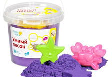Набір для дит.творч."Розумний пісок 1" фіолетов. SSR104