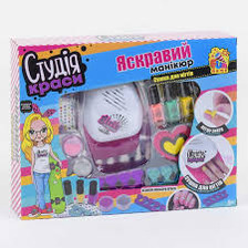 Набір для манікюра 7420 (12/2) "FUN GAME", сушка на батарейках, в коробке