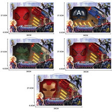 Бластер MJ669-B01/2/3/4/1A Avengers з присосками,маскою 5видів, в кор.36*6,5*27,5 /36/