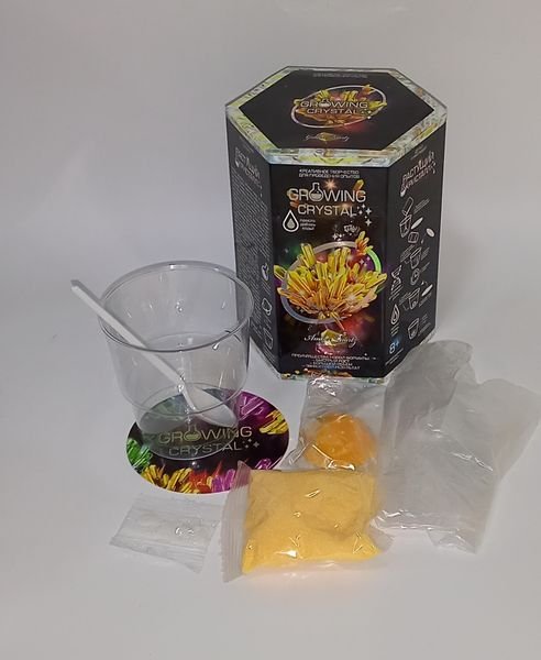 Набір для проведення дослідів "GROWING CRYSTAL" укр. (8) GRK-01-01U,02U,03U..08U. Фото 11
