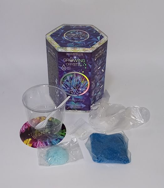 Набір для проведення дослідів "GROWING CRYSTAL" укр. (8) GRK-01-01U,02U,03U..08U. Фото 10