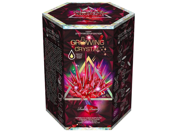 Набір для проведення дослідів "GROWING CRYSTAL" укр. (8) GRK-01-01U,02U,03U..08U. Фото 9