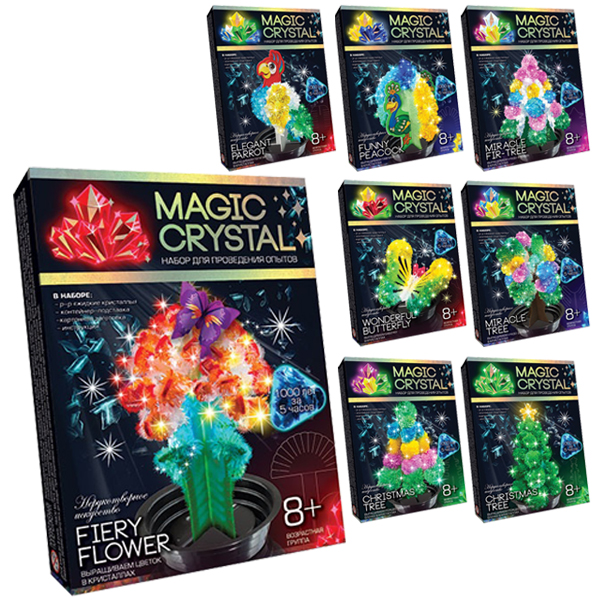 Набір для проведення дослідів "MAGIC CRYSTAL" (16), ОМС-01-01,02,03,04,05..08