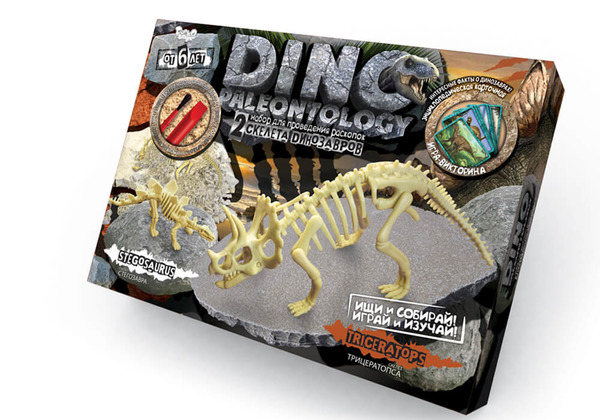 Набір для проведення розкопок "DINO PALEONTOLOGY" (5), DP-01-01,02,03,04,05. Фото 4