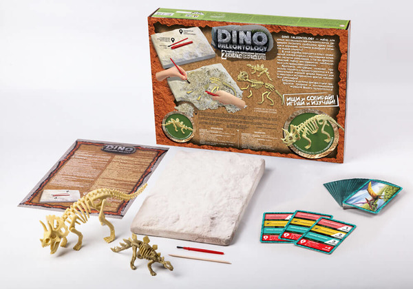 Набір для проведення розкопок "DINO PALEONTOLOGY" (5), DP-01-01,02,03,04,05. Фото 5