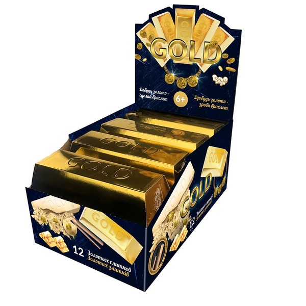 Набір для проведення розкопок Gold злиток великий(6). Фото 2