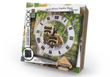 Набір для творчості " Embroidery clock " (10) EС-01-01, 02, 03, 04, 05. Фото 2