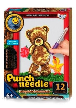 Набір для творчості "Punch needle" Вишивка килимком(10)PN-01-01,02,03,04,05...10