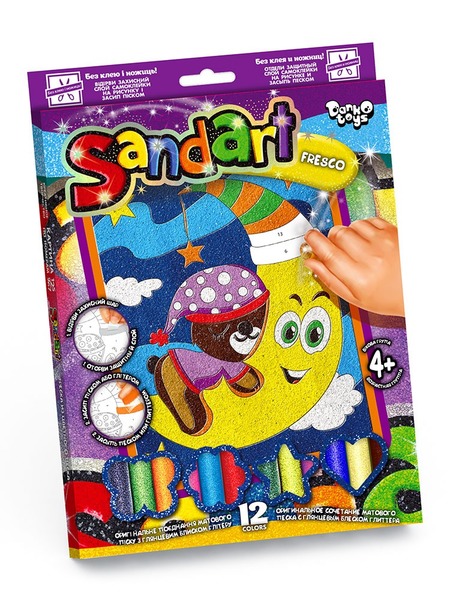 Набір для творчості "Santart" Фреска із піску" (10), SA- 01- 01- 10. Фото 11