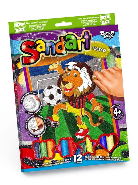 Набір для творчості "Santart" Фреска із піску" (10), SA- 01- 01- 10. Фото 5