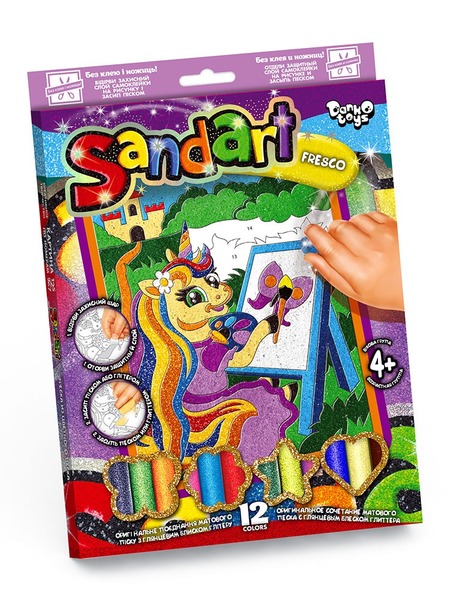 Набір для творчості "Santart" Фреска із піску" (10), SA- 01- 01- 10. Фото 10