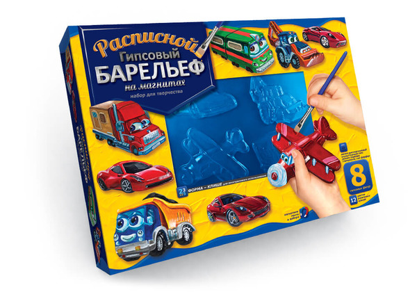 Набір для творчості "Барильеф" вел (10) РГБ-01,02,03,04,05. Фото 2