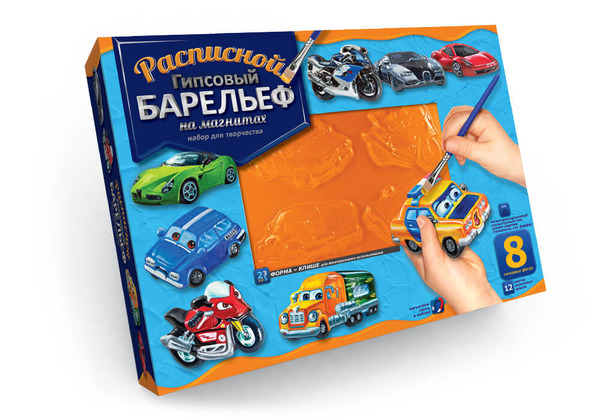 Набір для творчості "Барильеф" вел (10) РГБ-01,02,03,04,05. Фото 3