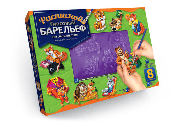 Набір для творчості "Барильеф" вел (10) РГБ-01,02,03,04,05. Фото 7