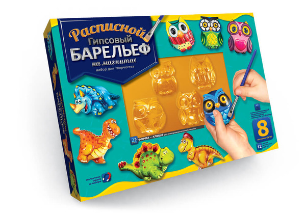 Набір для творчості "Барильеф" вел (10) РГБ-01,02,03,04,05. Фото 9