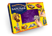 Набір для творчості "Барильеф" вел (10) РГБ-01,02,03,04,05. Фото 8