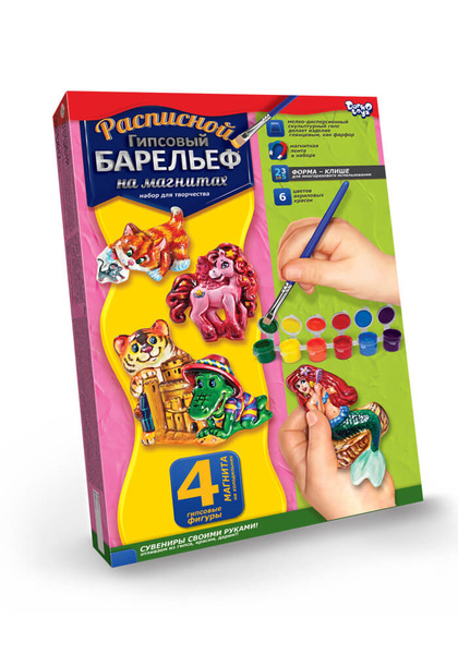 Набір для творчості "Барильєф" мал.(10) РГБ-02-01,02,03,04,05,06. Фото 7
