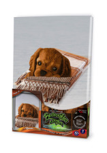 Набір для творчості "Вишивка гладью по номерам" на подрамнике (10), VGL-02-01,02,03,04,05. Фото 3