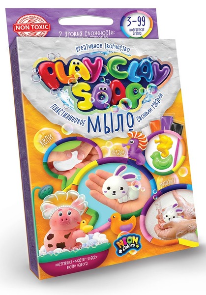 Набір креативної творчості  Пластилінове мило CLAY SOAP  мал. Фото 3
