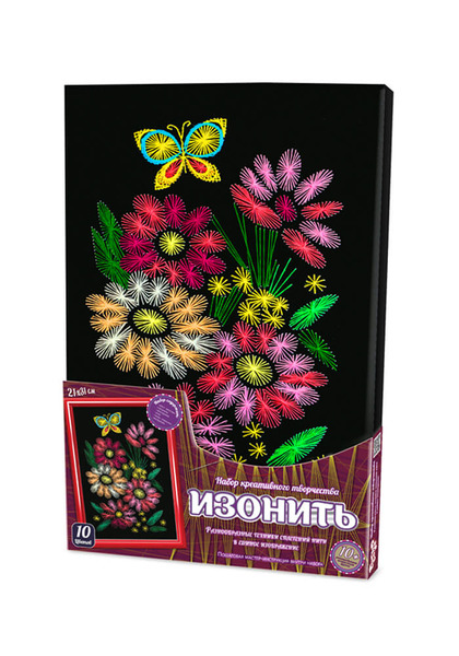 Набір креативної творчості " ІЗОНИТКА" малий (10), IZN-01-01,02,03,04,05. Фото 3
