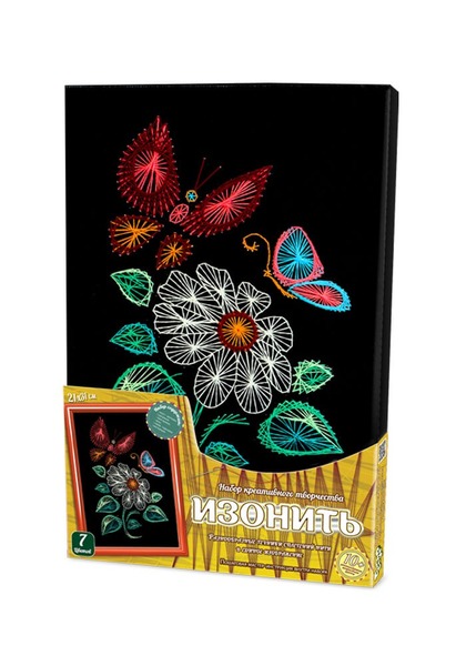 Набір креативної творчості " ІЗОНИТКА" малий (10), IZN-01-01,02,03,04,05. Фото 4