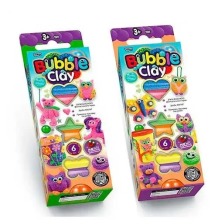Набір креативної творчості "BUBBLE CLAY" укр (30), BBC-01-01U,02U