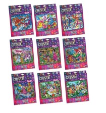 Набір креативної творчості "CRYSTAL MOSAIC KIDS" (20), CRMk-01-01,02,03,04...10