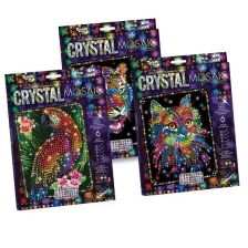 Набір креативної творчості "CRYSTAL MOSAIC" (20), CRM-01-01,02,03,04...10