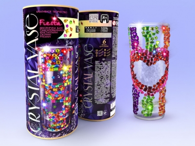 Набір креативної творчості "CRYSTAL VASE" (12), CRM