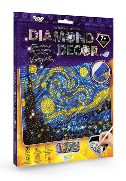 Набір креативної творчості "DIAMOND DECOR" (20), DD-01-01,02..07,09,10,11. Фото 6