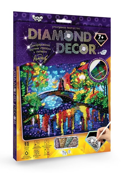 Набір креативної творчості "DIAMOND DECOR" (20), DD-01-01,02..07,09,10,11. Фото 7