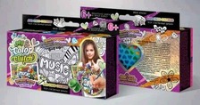 Набір креативної творчості "My Color Clutch" клатч-пенал-розмальовка (18), CCL-02-01, 02, 03...05,06