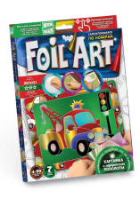 Набір креативної творчості "Аплікація кольоровою фольгою "FOIL ART"(20), FAR-01-01,02,03...10. Фото 5