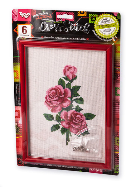 Набір креативної творчості "Вишивка хрестиком на канві CROSS STITCH"(15). Фото 10