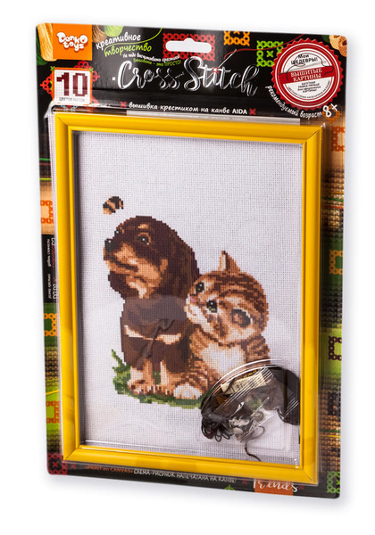 Набір креативної творчості "Вишивка хрестиком на канві CROSS STITCH"(15). Фото 13