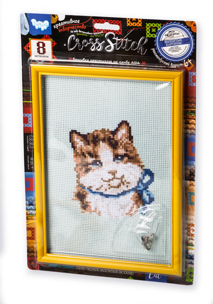 Набір креативної творчості "Вишивка хрестиком на канві CROSS STITCH"(15). Фото 2
