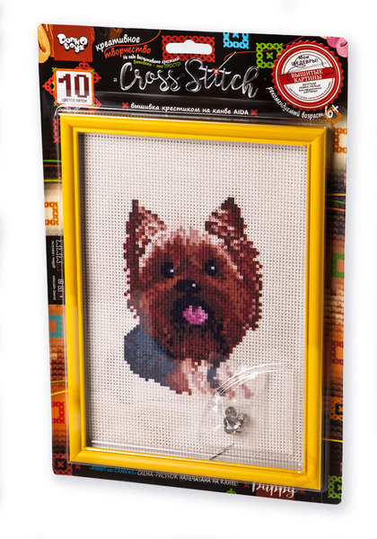 Набір креативної творчості "Вишивка хрестиком на канві CROSS STITCH"(15)
